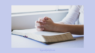 Prayer on Bible